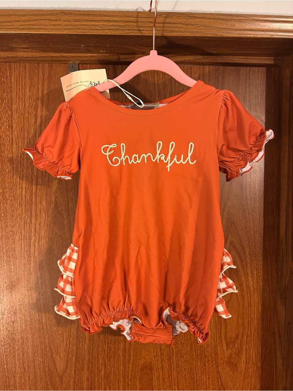 Thankful Smocked Bubble